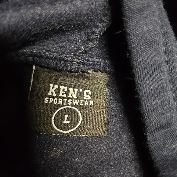 USA Buffalo Football BFLO Hooded Sweatshirt Mens Large Kens Sportswear - Picture 3 of 4